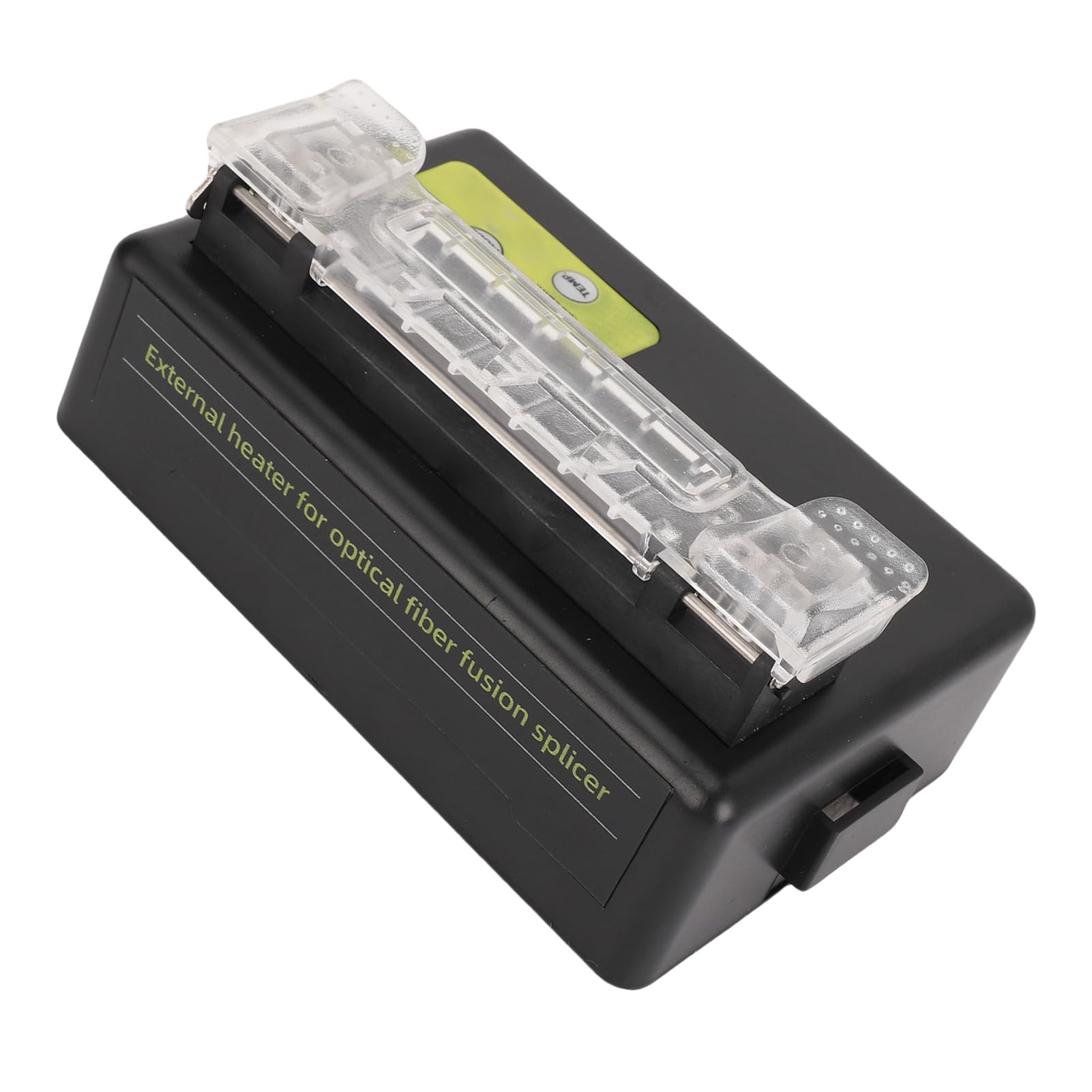 Keenso Empalmador de Fusión Calentador Externo Función Automática Ajustable para Empalme de Fibra óptica de Alta Eficiencia Aluminio 1 Unidad
