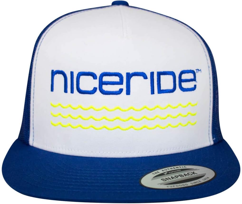 On The Water – Center Royal Blue Classic 6006 Snapback Trucker Baseball Hat