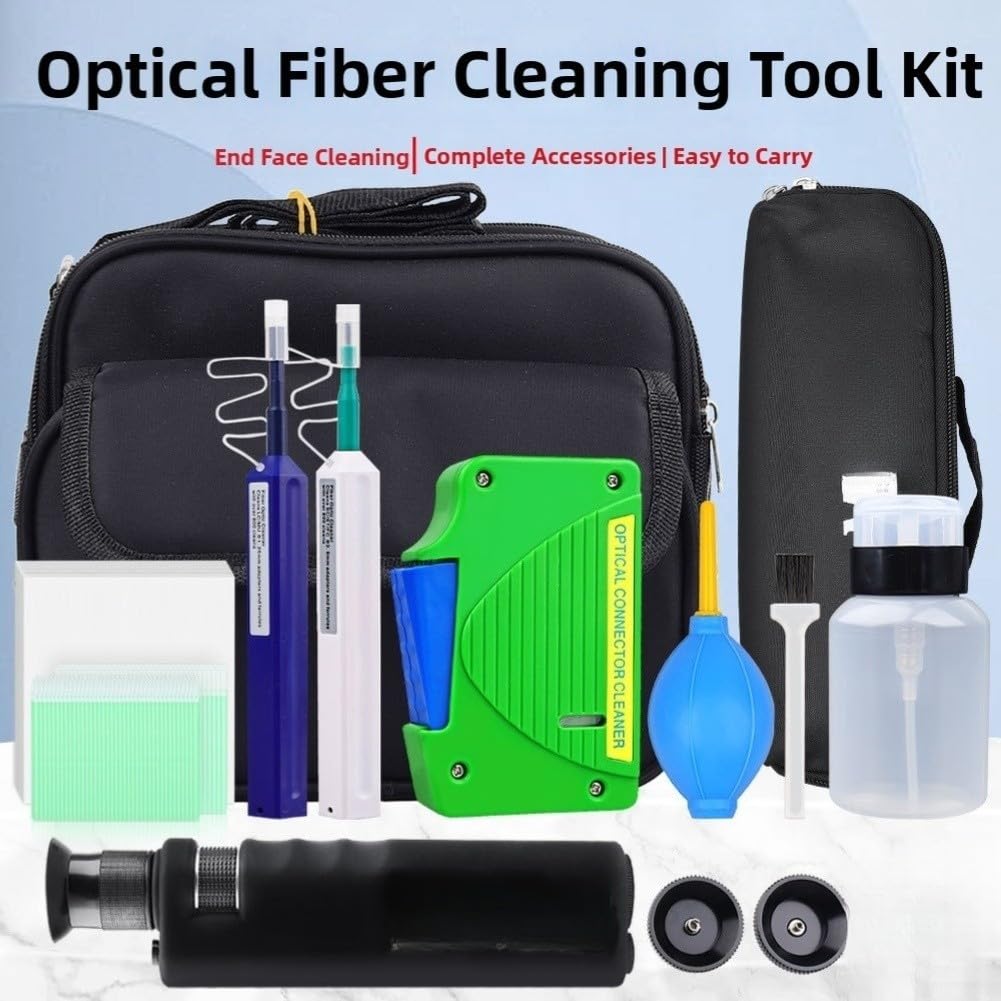 Professionelles Reinigungskit für Glasfaserkabel Nylon Case