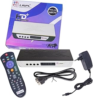 LRIPL Digital HD MPEG-4 Free to Air Set Top Box FTA with 5 Multi Language