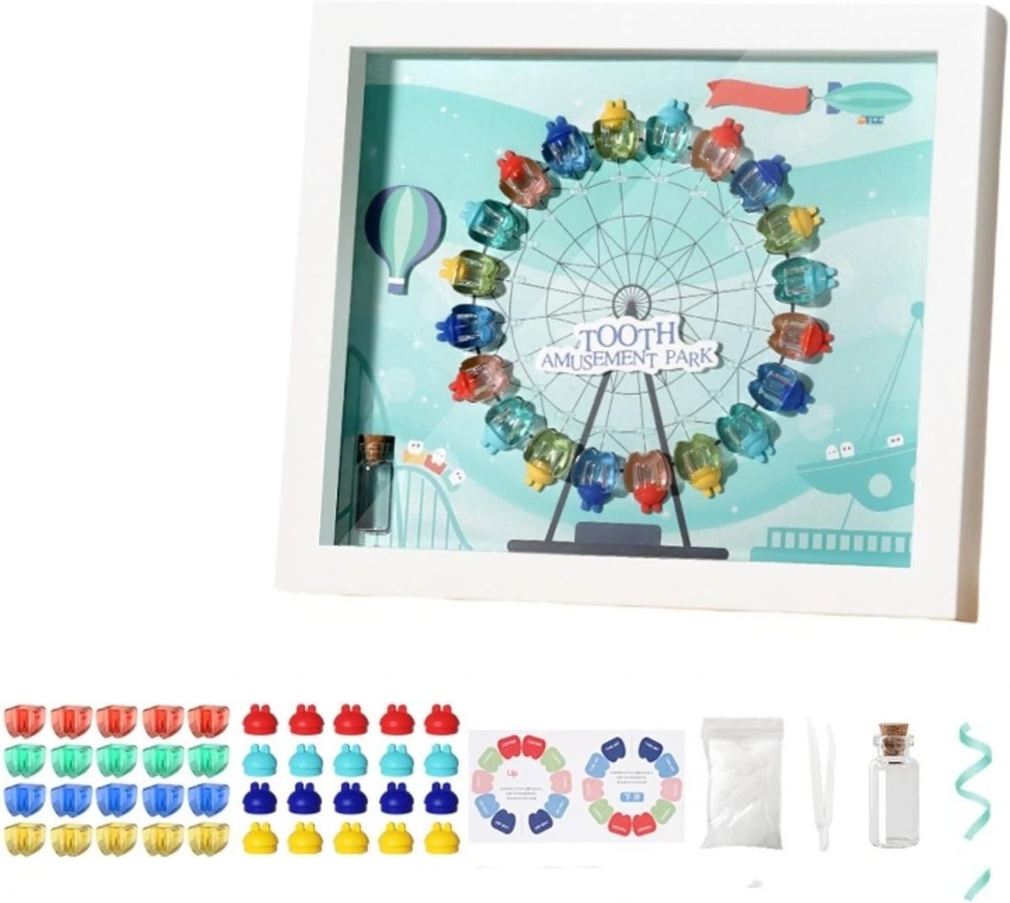 Time Capsule Baby Tooth Commemorative Replacement Collection Set Children's Preservation Box Growth Memory Collection Collection Bottle Gift