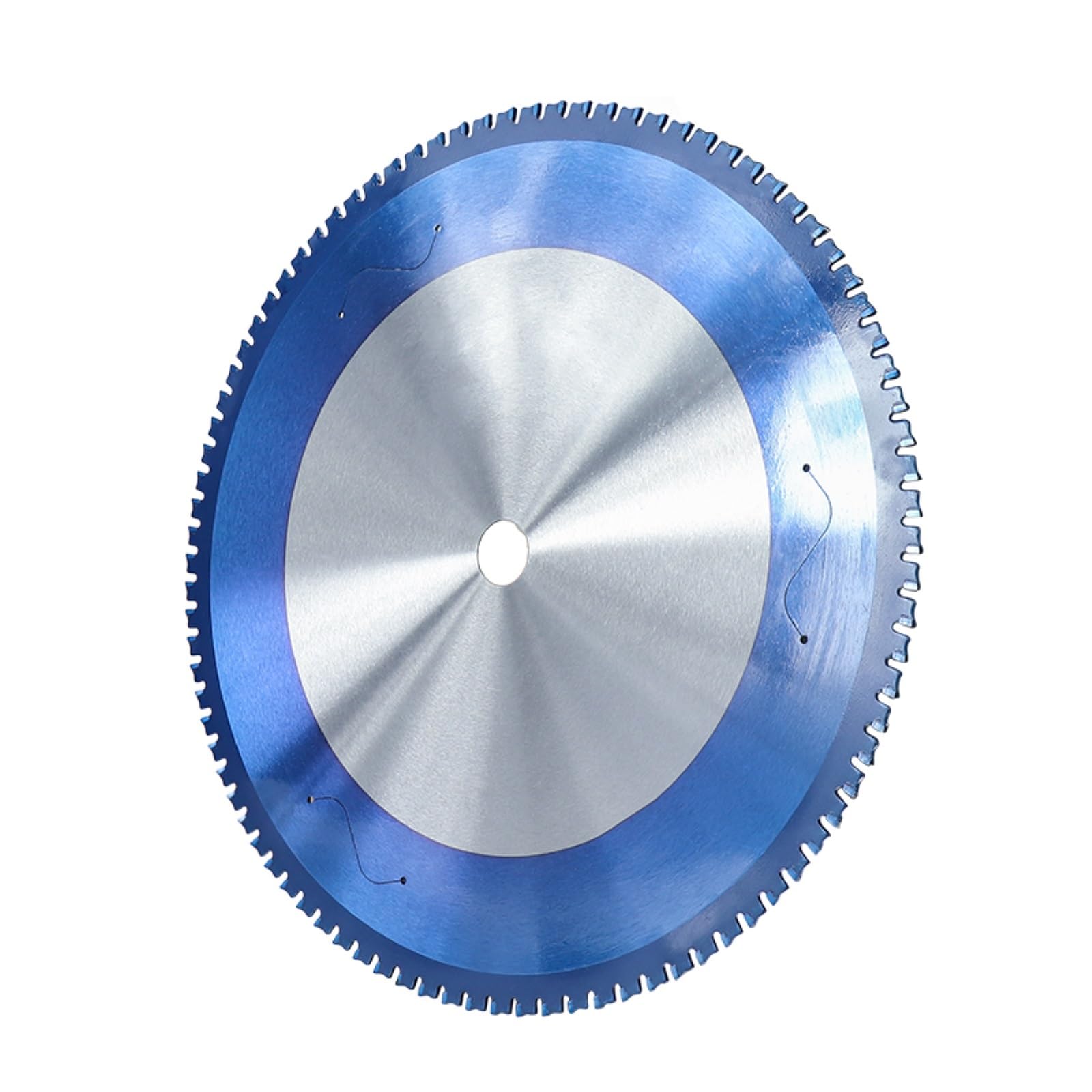 Brzeszczot do cięcia metalu 1PC brzeszczot do cięcia metalu 180-355mm piły tarczowej aluminium żelazo stal węglik powlekany Blue(355x2.6x2.0x25.4x66T)