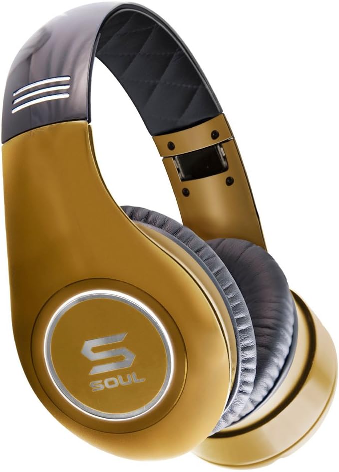 SOUL by Ludacris SL300GG High Definition Noise Cancelling Headphones - Gold