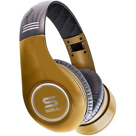 SOUL by Ludacris SL300GG HD Noise Cancelling Headphones - Gold