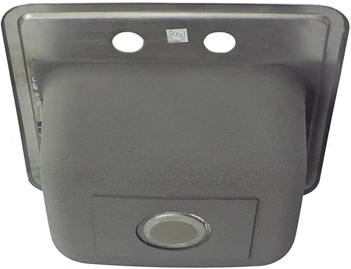 Miniatura 3 de Transolid STSB15156-1 - Fregadero de cocina de un solo tazón, 15 x 15 x 6 pulgadas, acero inoxidable cepillado