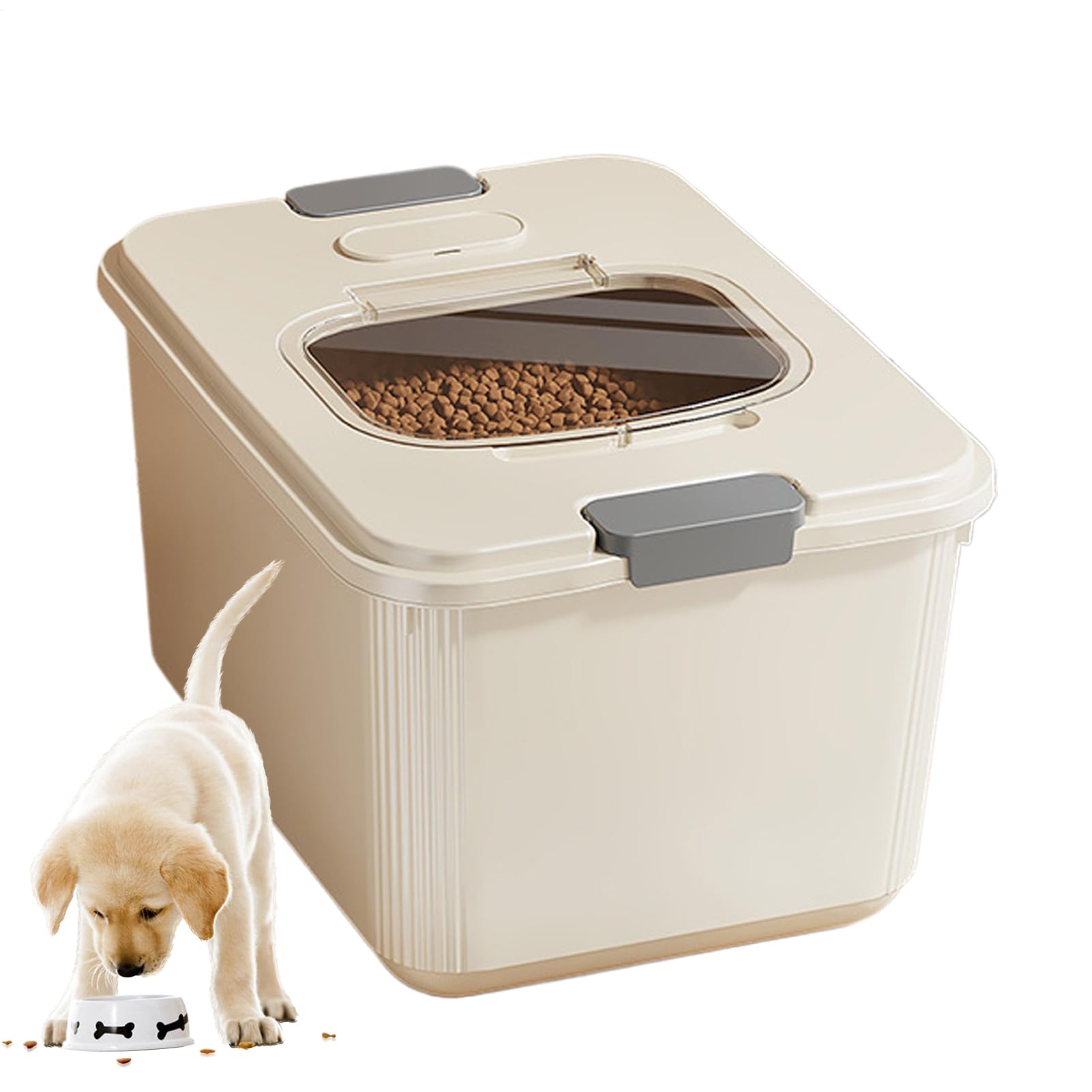 Generico Contenitore per conservazione alimenti animali domestici ermetico | contenitore ermetico snack per gatti adatto a cani e gatti cucina dispensa campeggio