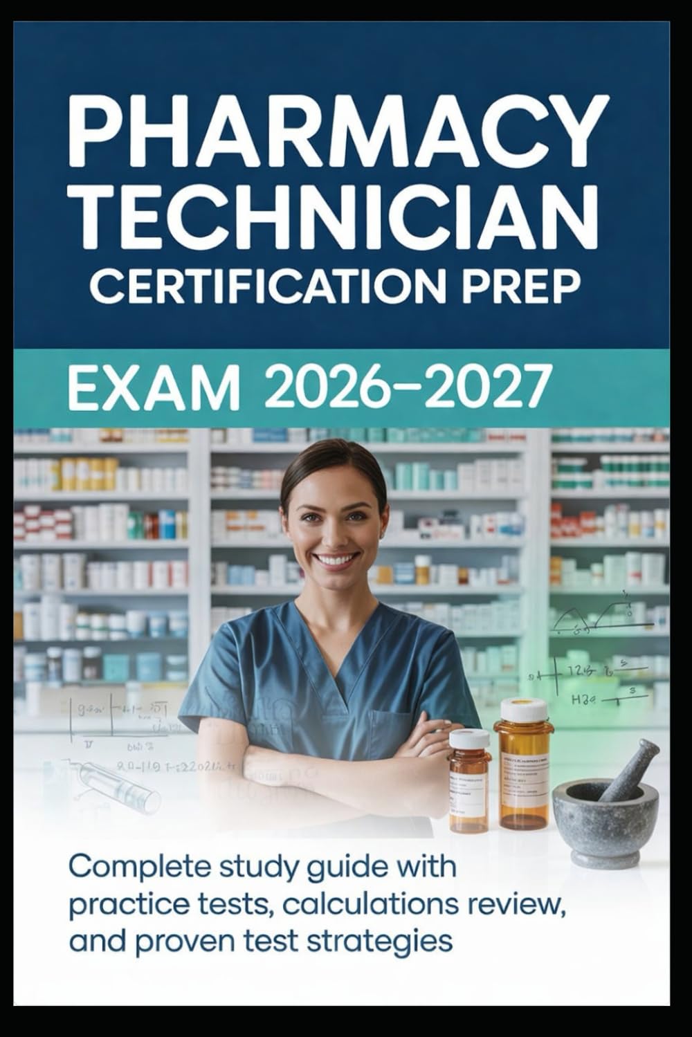 Pharmacy Technician Exam Prep 2026–2027: Complete Study Guide with Practice Tests, Calculations Review, and Proven Test Strategies