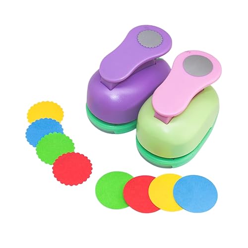 Miniatura 10 de Cady Craft Punch - Punzones de papel de hoja de 2 pulgadas (2 pulgadas)