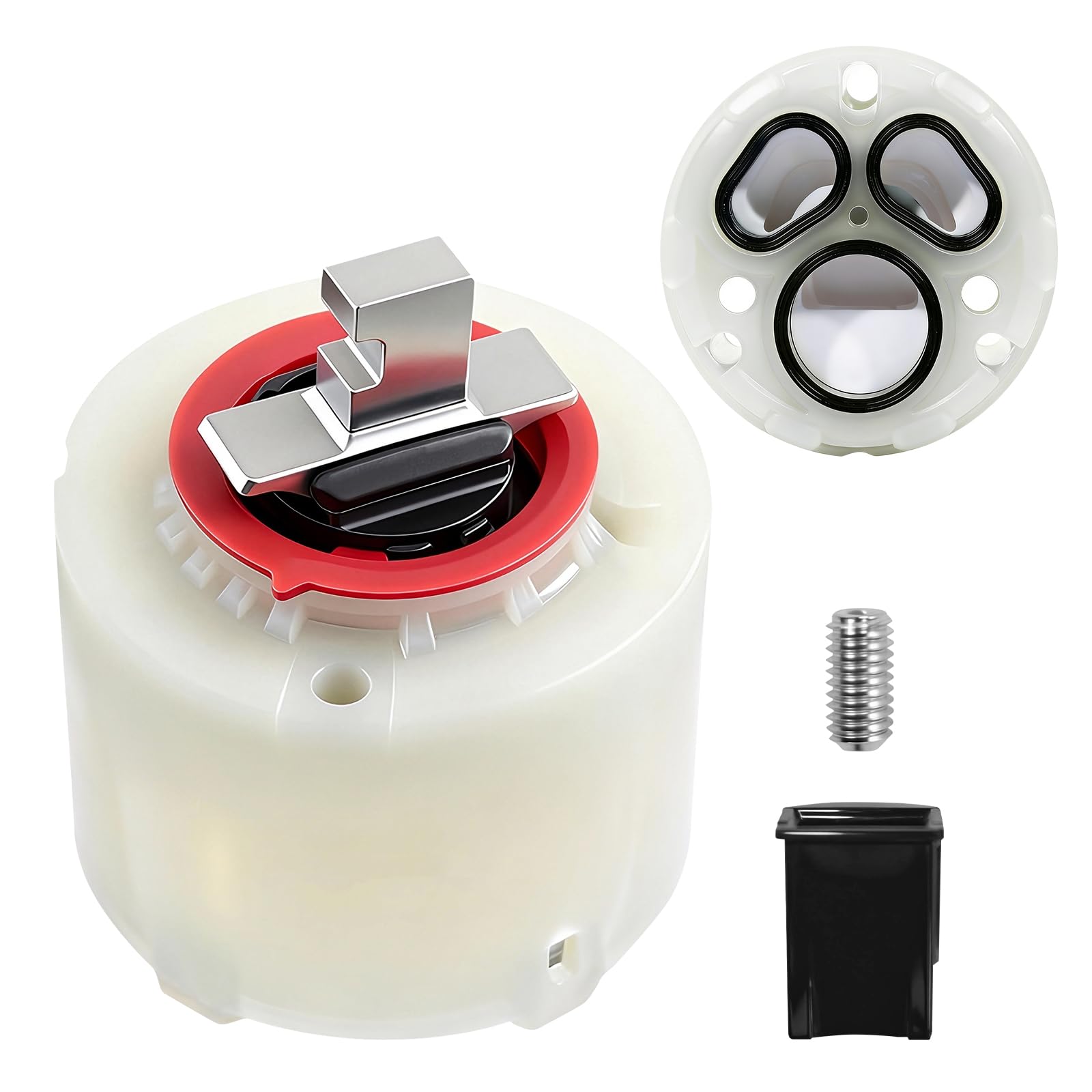 Photo 1 of 1 Pack 023529-0070A/H Shower Cartridge Replacement, Compatible with American Standard, 47mm Ceramic Shower Faucet Cartridge for Single Handle Bathroom Tub/Shower
