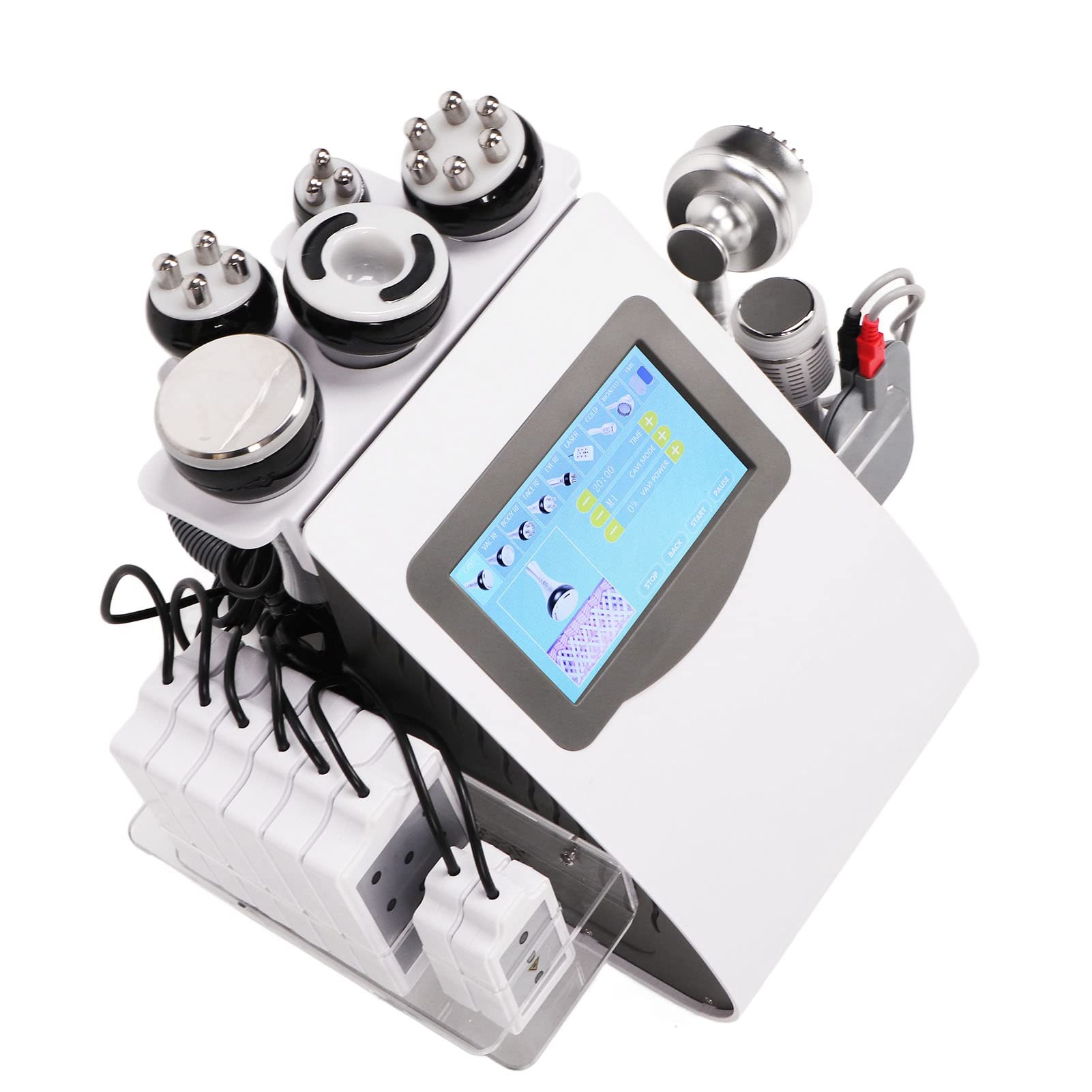 Máquina de Vacío Corporal, Dispositivo de Cavitación de Vacío RF 9 en 1 para Brazo (Enchufe europeo)
