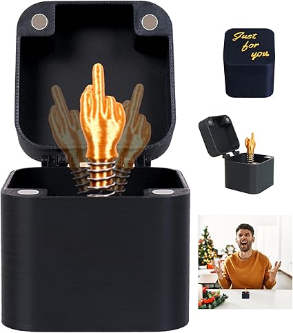 Funny Birthday Gifts for Men,Gag Gifts,Christmas White Elephant Gifts for Adults, Office Prank Gift Box, Weird Stuff Quirky Joke Big Brother Friend
