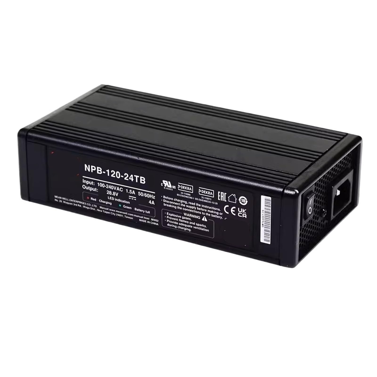 120W Wide Output Battery Charger NPB-120-12XLR NPB-120-24XLR NPB-120-48XLR(NPB-120-12XLR)