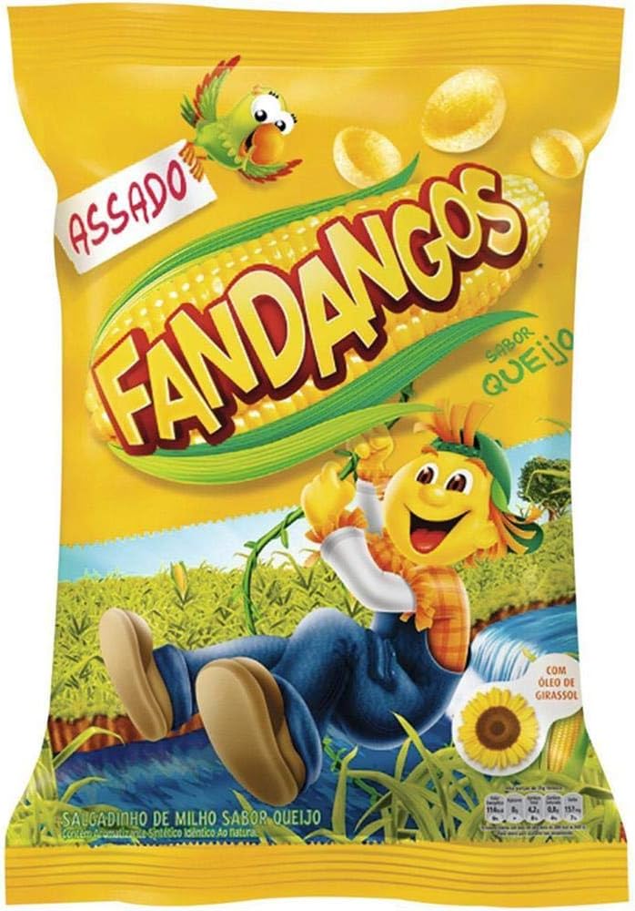 Fandangos Corn Chips Cheese 4.9 Oz | Salgadinho Fandangos Elma Chips Sabor Cheese 140g