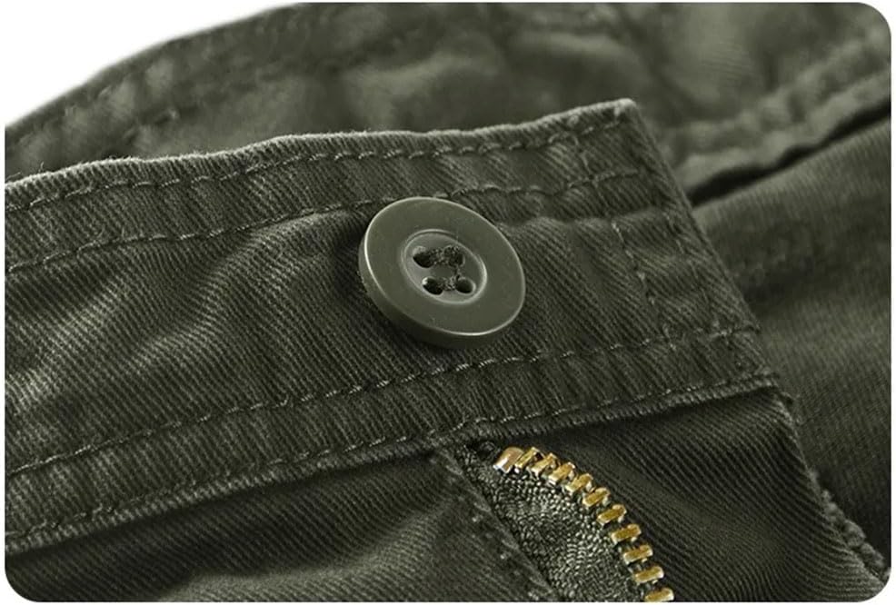 Men's Summer Workwear Casual Versatile Shorts with Multiple Pockets Loose and Comfortable Workwear Shorts