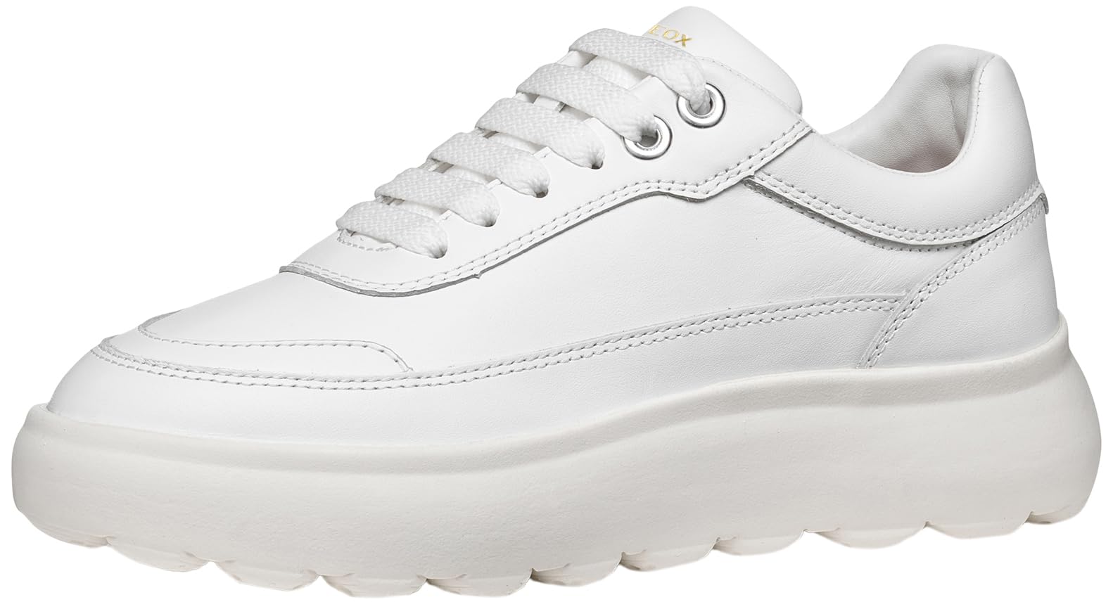 Geox Women's D SPHERICA EC4.1 A Trainers, White, 40 EU