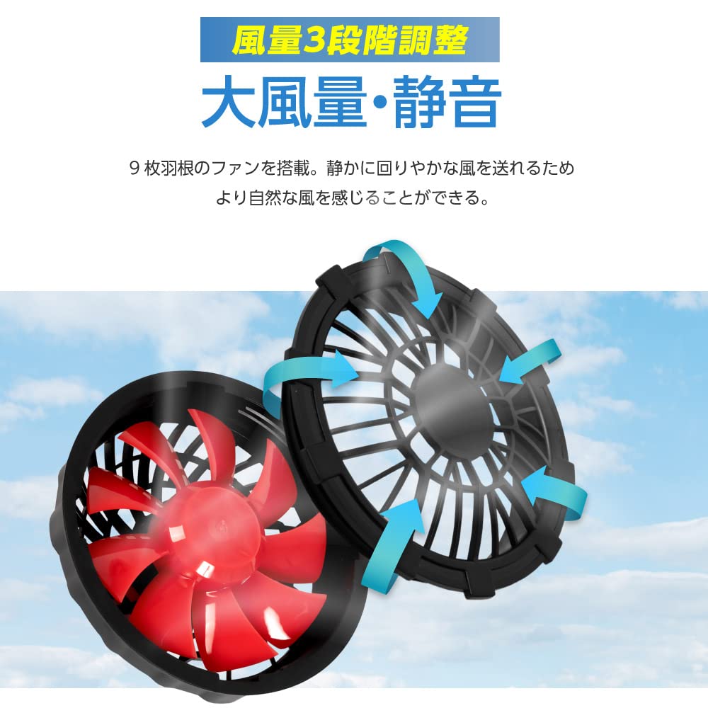 Amazon.co.jp: 【サカモト商事 】【Mサイズ】送風ウェア 空調