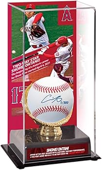 Amazon.co.jp: 大谷翔平 直筆サインボール 特性展示ケース入りセット