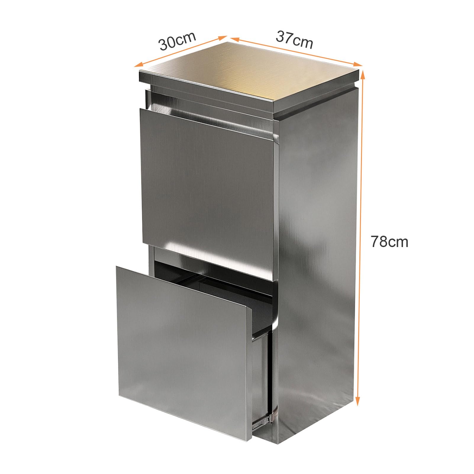 Armadietto portaoggetti in acciaio inox per saloni di barbiere, organizer a 3 ripiani per parrucchieri, spa di bellezza e strumenti per tatuaggi, attrezzatura professionale per saloni di bellezza