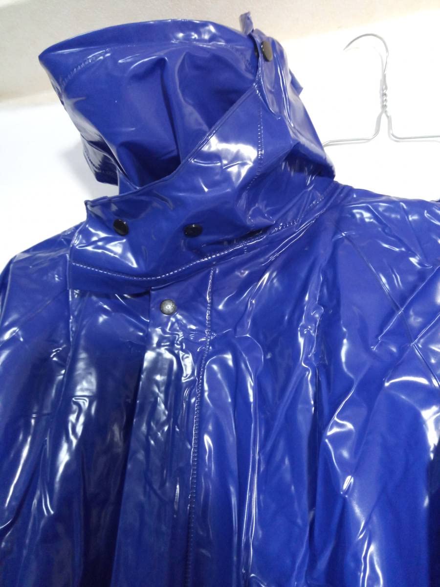 エナメル☆ウィンドブレーカー☆XL☆スーパーウェット光沢☆サウナスーツ☆汗出し エナメル☆ウィンドブレーカー☆XL☆スーパーウェット光沢