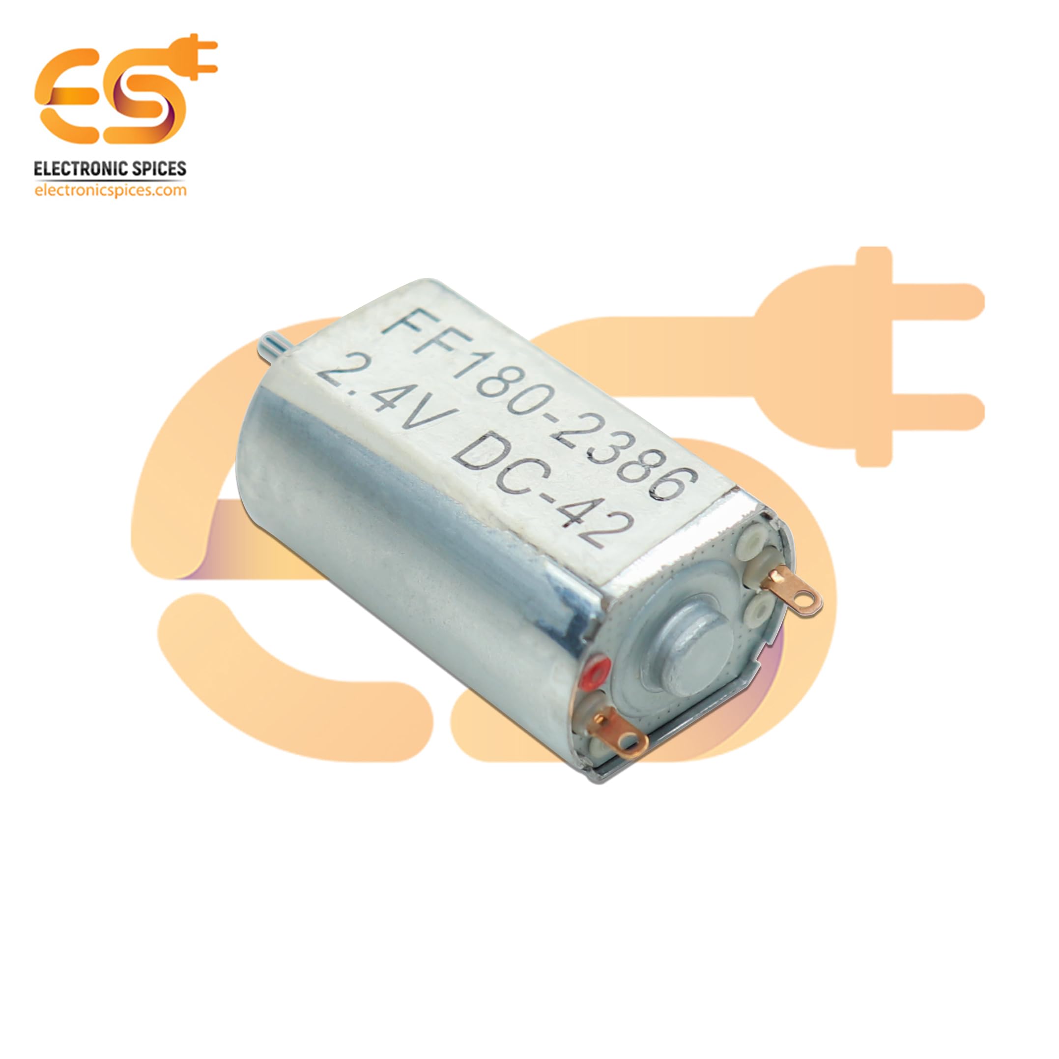 Electronic Spices 2.4V 8300RPM FF180-2386 DC Motor for Electric Shaver Accessories — Amazon image 3