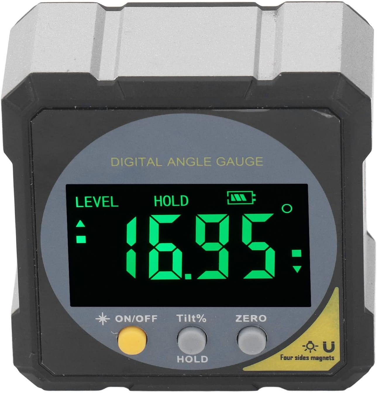 Digital Angle Finder LCD Backlit Screen Digital Inclinometer