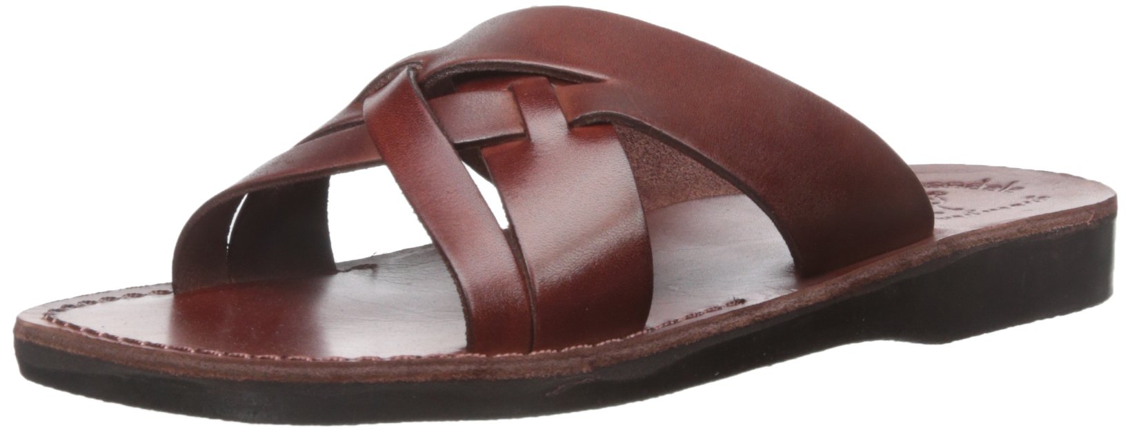Jerusalem SandalsJesse Leather Woven Strap Sandal Mens Sandals