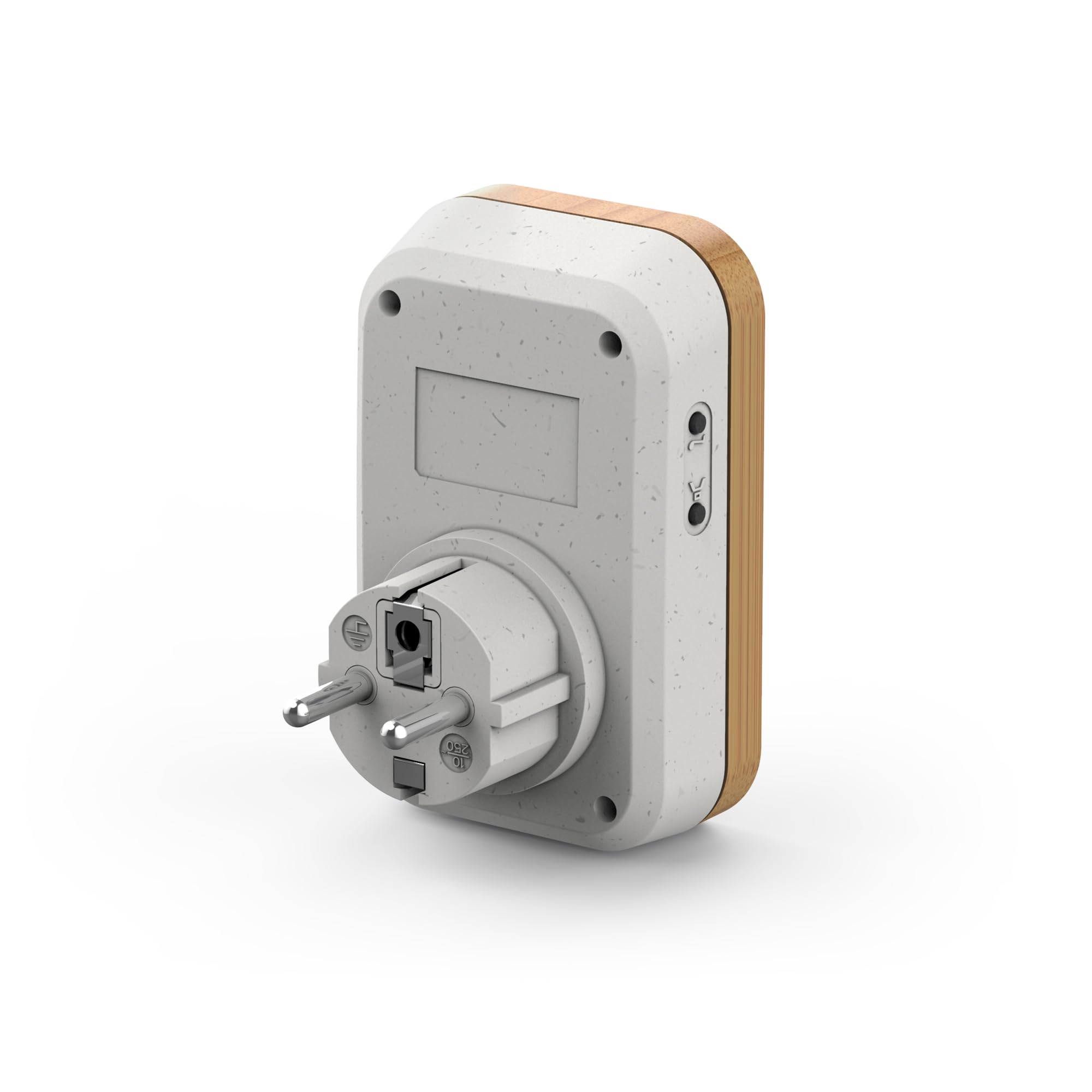 Avidsen - Carillon sans fil sans pile branchement sur prise 230 V technologie Kinétic Bamboo Plug - Avidsen - 102513
