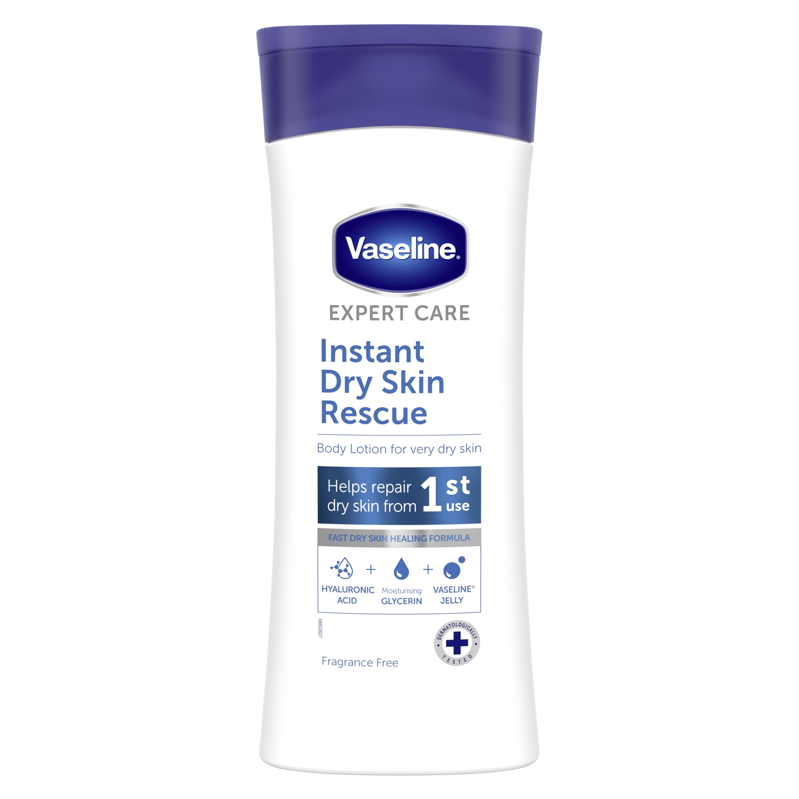Vaseline Loción Expert Care Instant Dry Skin Rescue, 400ml