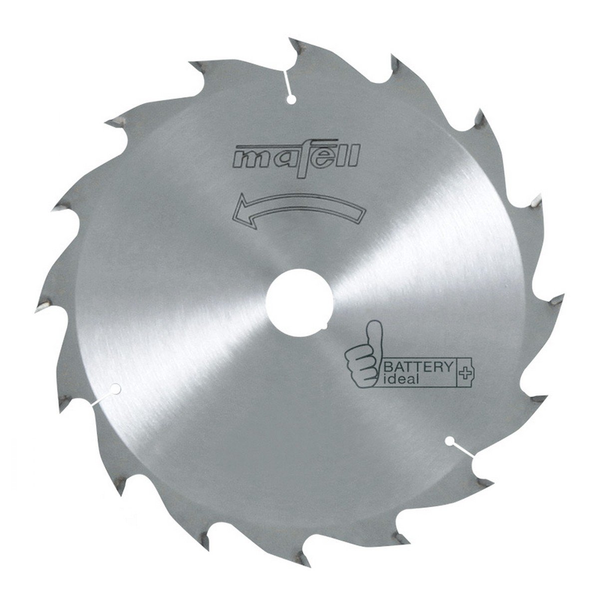 Mafell – Lama di sega hm, 185 x 1,2/1,8 x 20 mm, Z 16, WZ,