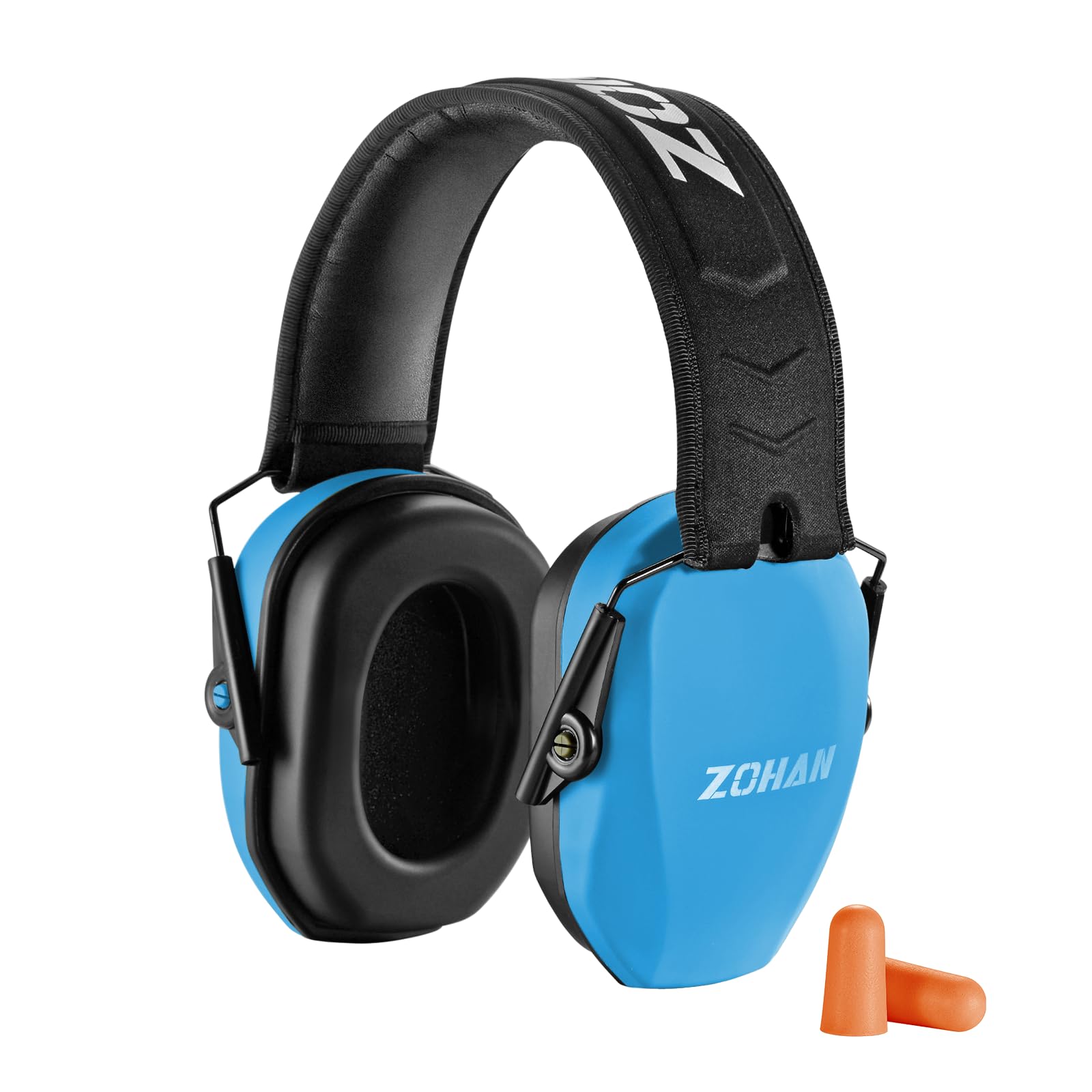 ZOHAN EM018 Shooting Ear Protection Noise Cancelling Safety Muffs NRR 27dB, Hearing Protection for Shooting, Hunting, Mowing
