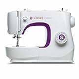 SINGER M3500 Lightweight & Portable Sewing Machine with Accessory Kit | 110 Stitch Applications, LED Light & 1-step Buttonhole | Great for Quilting, Crafts & Mending