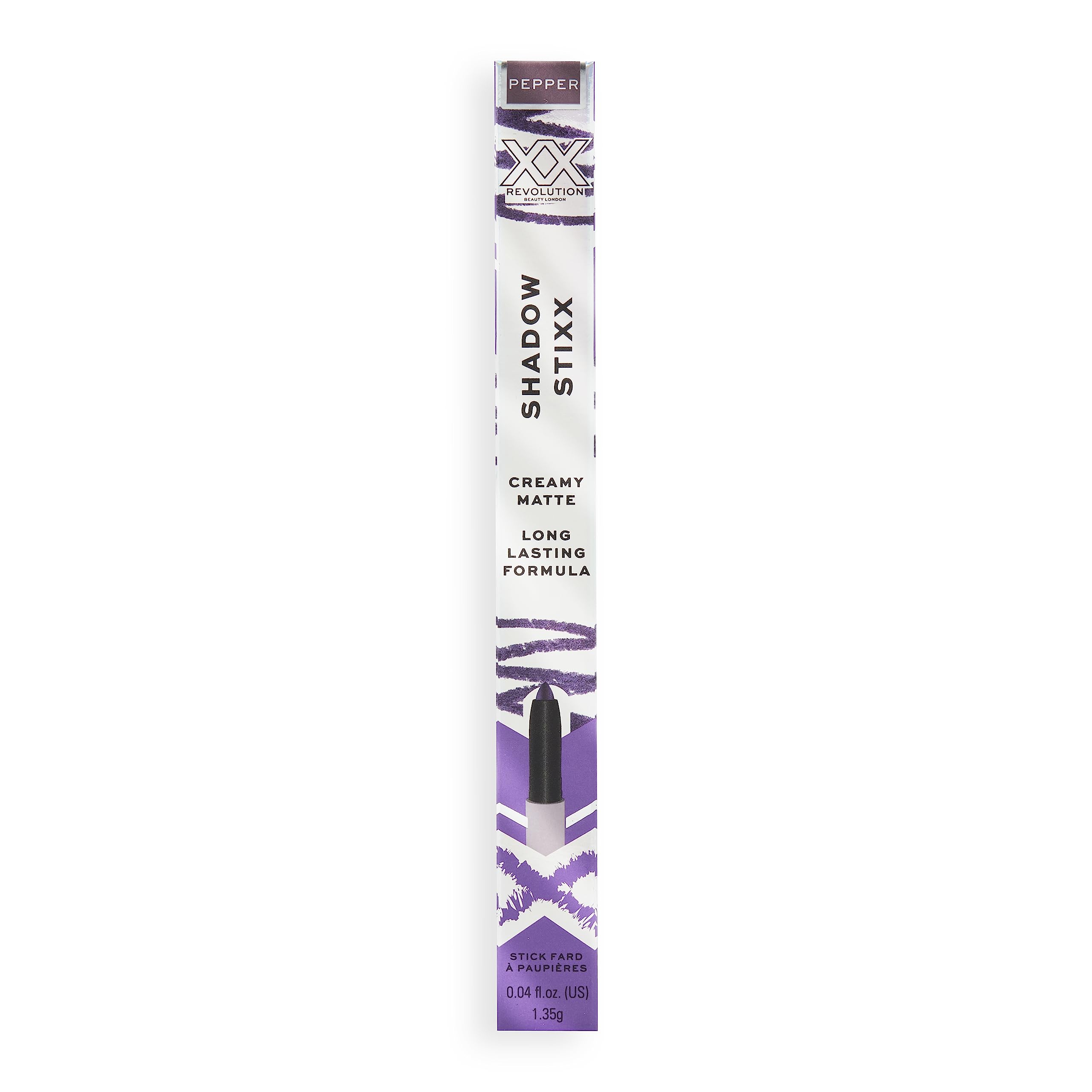 XX Revolution, Eyeshadow Stixx, Eye Primer or Blendable Eyeshadow, Creamy Formula, Matte Finish, Includes Sharpener, Sugar - Image 3