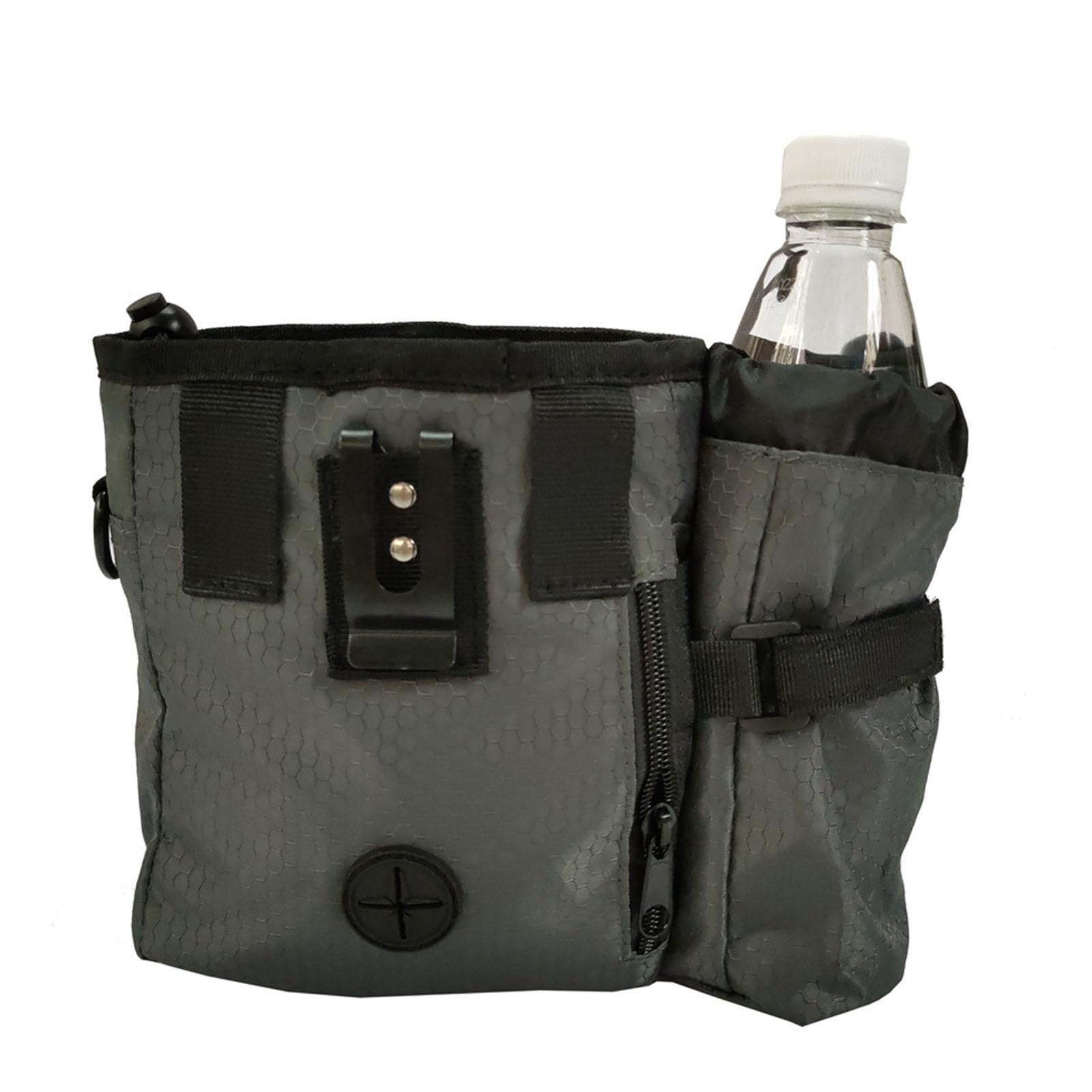 Sac banane imperméable pour dressage de chien, poches de friandises pour animaux domestiques, ceinture réglable, distributeur de sacs à déchets, texture polyester