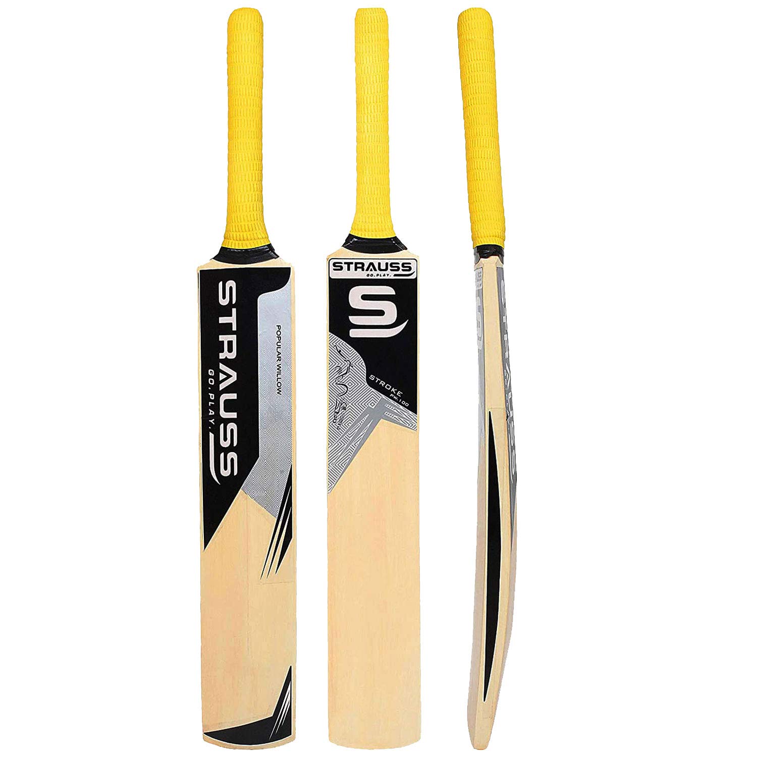 Strauss Cricket Bat | Edition: PW-100 | Popular Willow | Size: 5 | Color: Beige | Tennis Cricket Bat | for Boys (B08QJFC29Z) Amazon Price History, Amazon Price Tracker