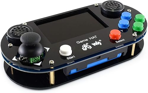 Miniatura 7 de Waveshare Sombrero de juego, compatible con Raspberry Pi 4B3B3B+ZeroZero WZero WH, consola de juegos retro con pantalla IPS de 3.5 pulgadas,