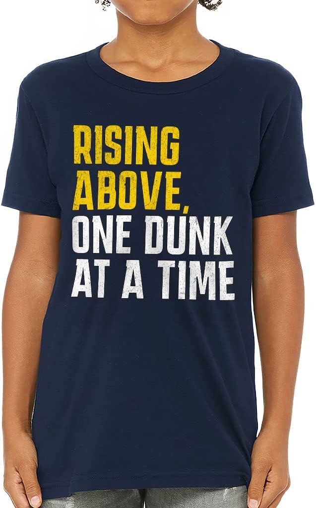 Basketball Print Kids' T-Shirt - Themed T-Shirt - Best Quote Tee Shirt for Kids