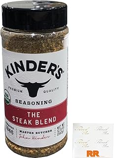 Amazon | KINDERS オーガニック ステーキ ブレンド シーズニング 362g | ノーブランド品 | スパイス・ハーブ 通販