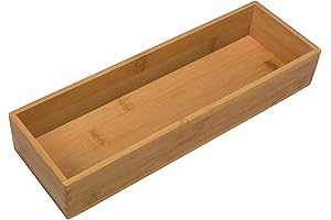 Bamboo Drawer Organizer - Your Ultimate Makeup and Kitchen Storage Solution