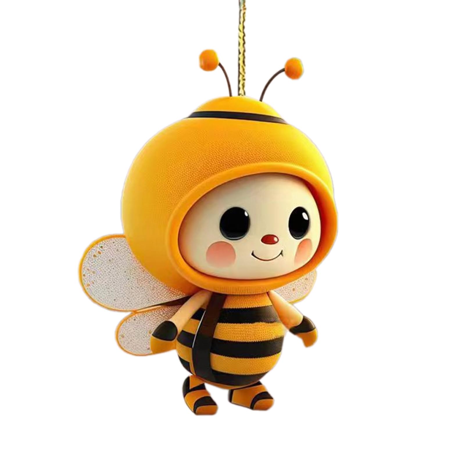 JKRNEJGR Bees Decorations, Car Rear View Mirrorr Hangings Decorations Car Mirrorr Hold Hangings Accessorie Bag Ornament Ornament