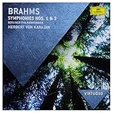 Virtuoso-Brahms: Symphonies Nos. 1 & 3 -  KARAJAN, Audio CD