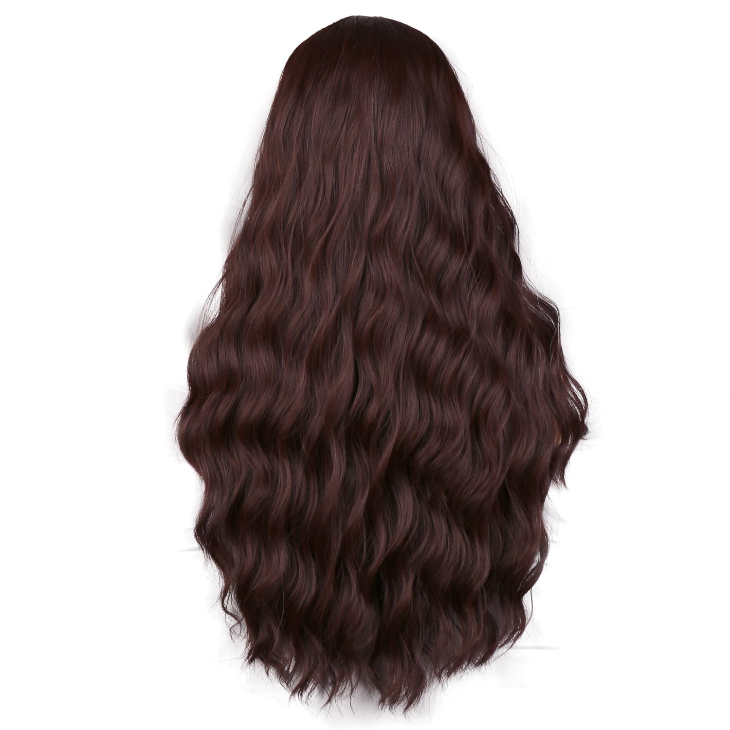 BERON  Wig Long Curly Wig Brown Curly Wigs for Women Daily Party or Cospaly Hairnet Include