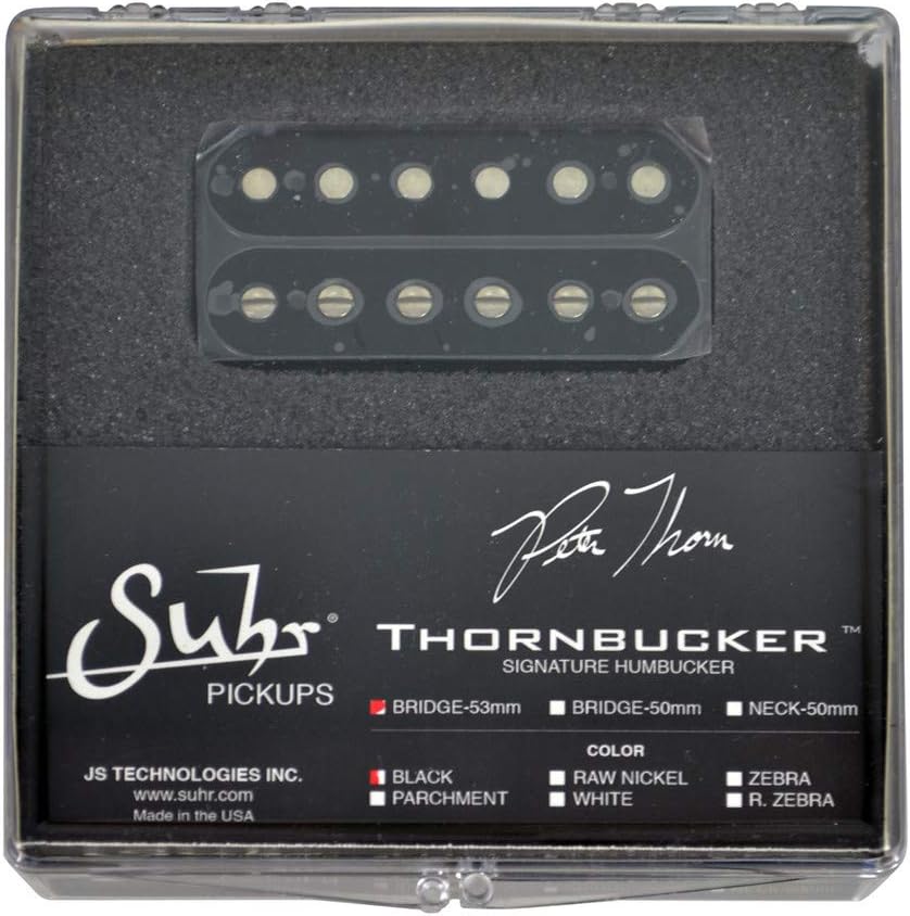 Suhr Pickups Thornbucker Pete Thorn Signature Humbucker Bridge-53mm (Black) Brand New!