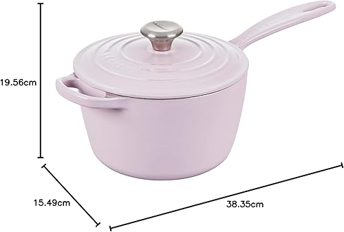 Miniatura 73 de Le Creuset Cacerola Signature de hierro fundido esmaltado, 2.25 cuartos de galón., Marsella Marseille