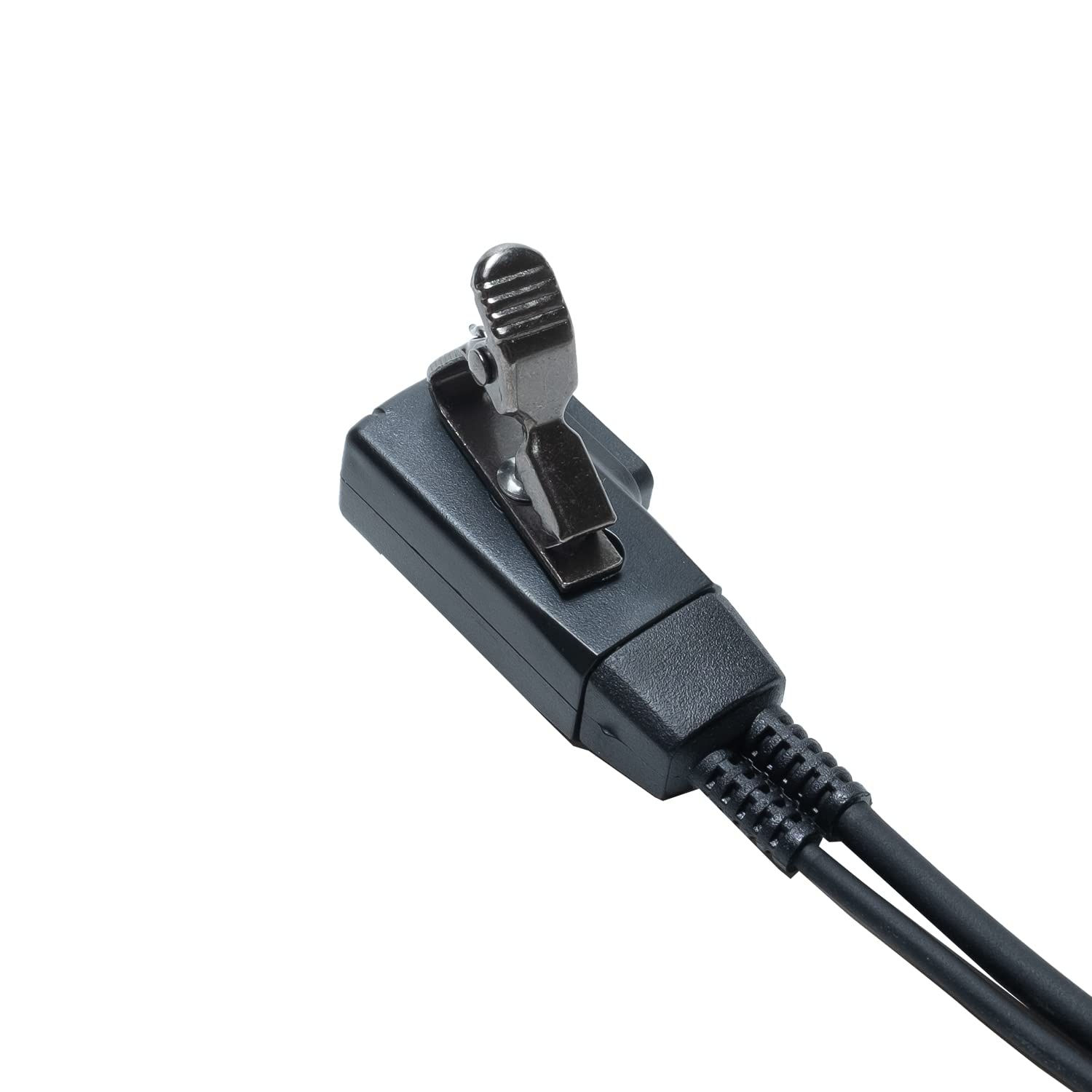 Caroo Cobra Walkie Talkie zestaw słuchawkowy 1 pinowa ukryta tuba akustyczna słuchawki z mikrofonem PTT do dwukierunkowego radia Cobra Talkabout (4 szt.)