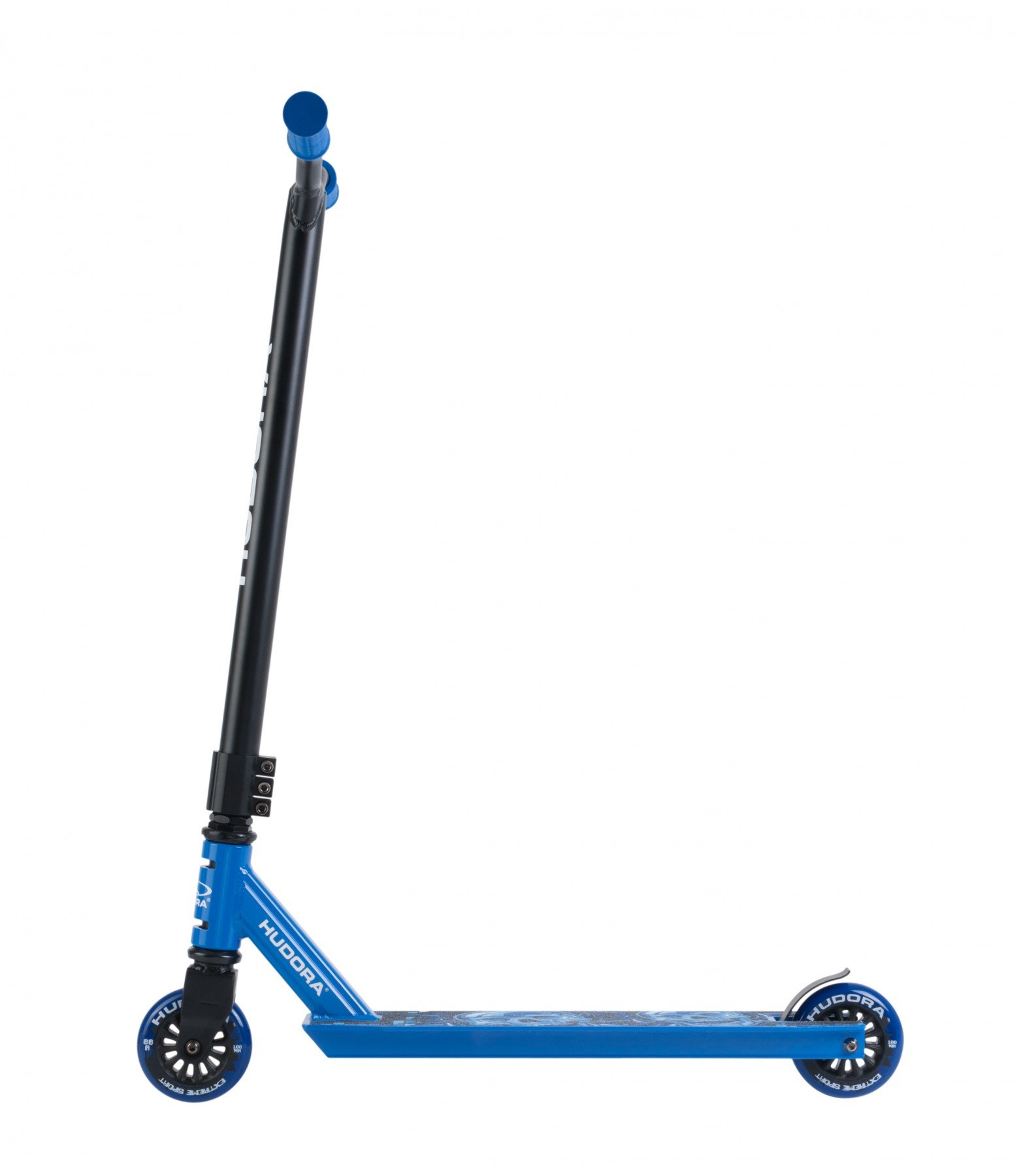 Hudora 14025 - Stunt Scooter XQ-12 - Fijo - azul y negro