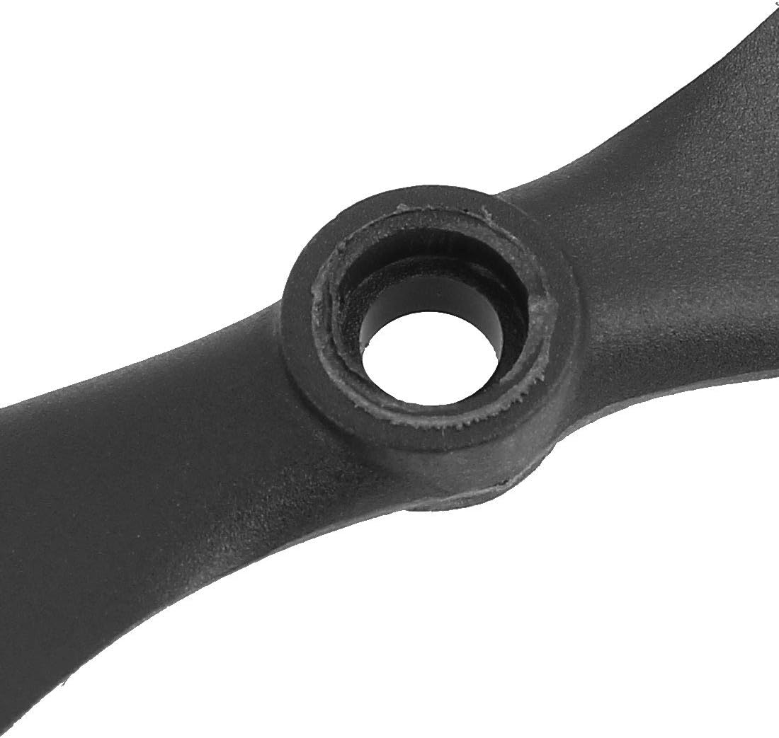 Aexit EP-1147 RC Electrical equipment Aircraft Vane Plane Propeller Flight Prop CW CCW 11" Black w Adapter Rings