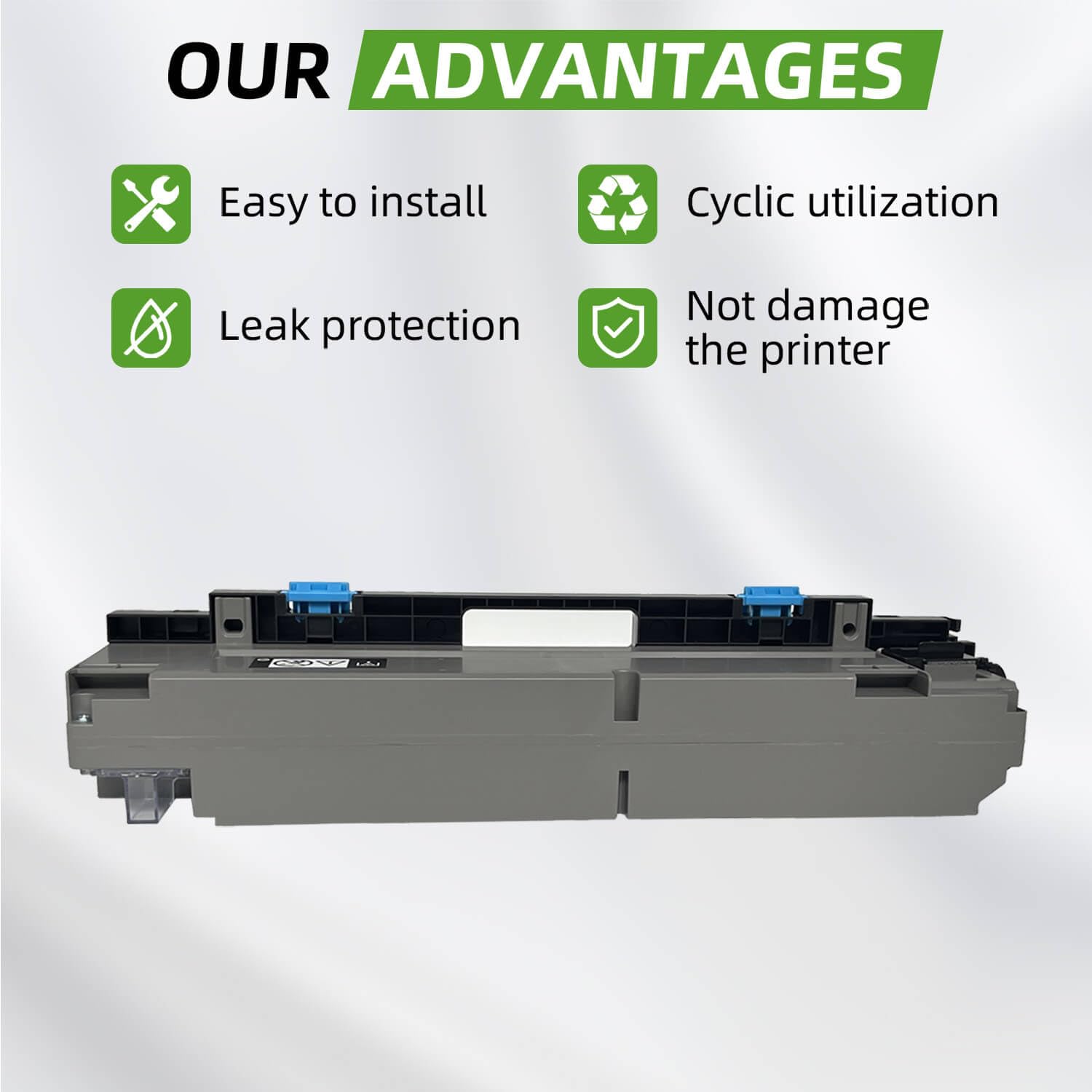 Amazon.co.jp: RXPANG WX-107 WX107 廃トナーボックス Konica