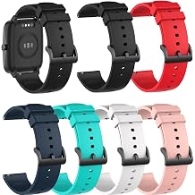 RuenTech 22mm Bands Compatible for Fitpolo IDW13 IDW28/Aeac IDW28/WMK IDW13/Amzhero IDW13/Faweio IDW13/Konitee IDW13/Gydom IDW13/TOOBUR IDW13 IDW28 Smart Watch, Silicone Straps Waterproof Wristbands