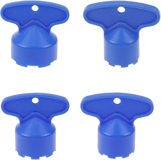 ZXShow 4 Pieces Aerator Tap Wrench Tool Removal Wrench Tool Cache Faucet Aerator Key Removal Wrench Tool Faucet Aerator Wrench Tools for M16.5 / M18.5 / M21.5 / M24 Cache Aerator Faucet Replacement