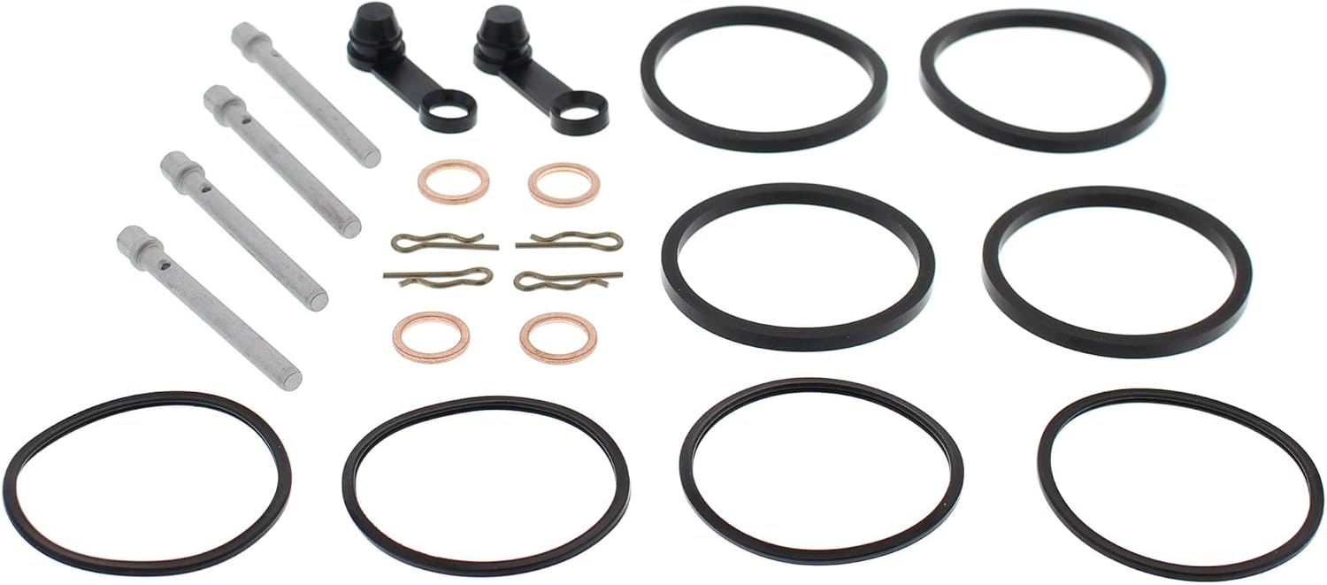 All Balls Racing Caliper Rebuild Kit 18-3094 Compatible With/Replacement For Yamaha FJ600 1984-1985, FZ600 1986-1988, FZR400 1988-1989, FZX700 1986-1987, YX600 Radian 1986-1990
